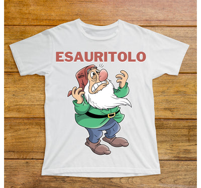 T-shirt Bambino/a ESAURITOLO ( E4509519 ) - Gufetto Brand 