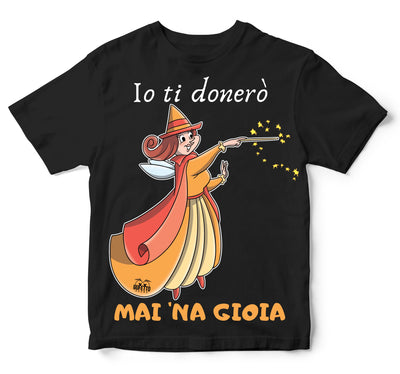 T-shirt Bambino/a Le Fatine Ignoranti Mai 'na Gioia ( G7190472 ) - Gufetto Brand 