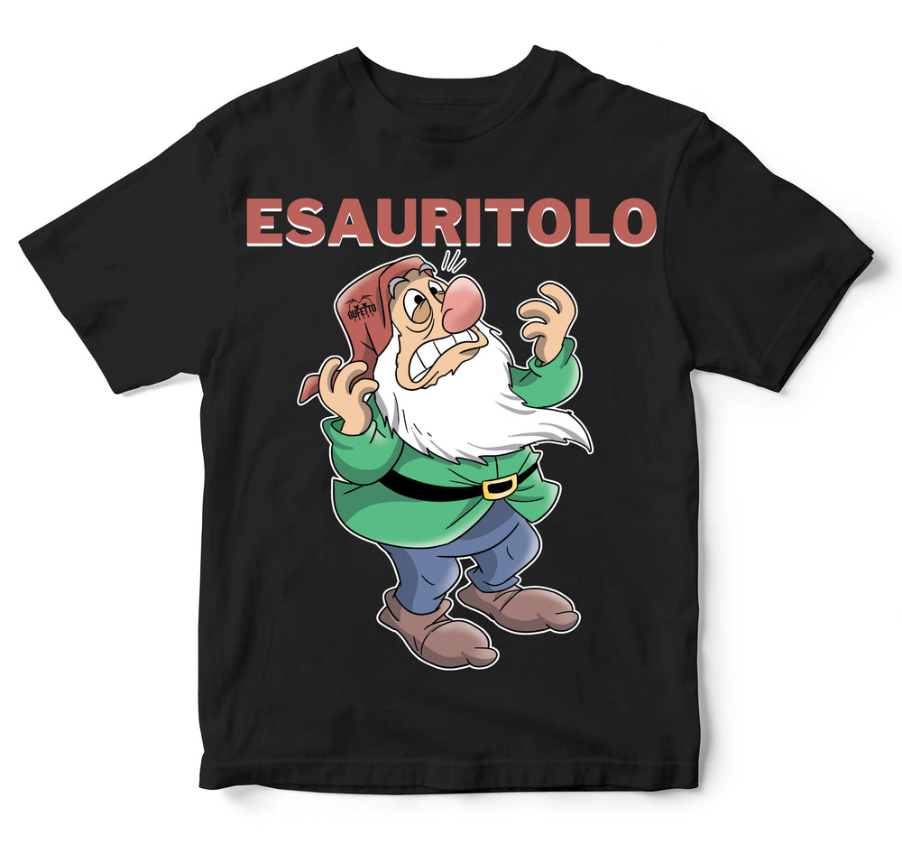 T-shirt Bambino/a ESAURITOLO ( E4509519 ) - Gufetto Brand 