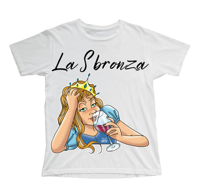 T-shirt Bambino/a Principesse 2.0 La Sbronza ( S00072985 ) - Gufetto Brand 
