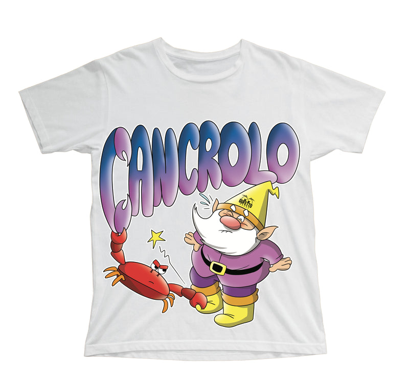 T-shirt Bambino/a Cancrolo ( C32099765 ) - Gufetto Brand 