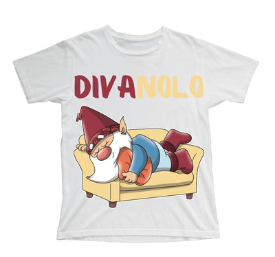 T-shirt Bambino/a DIVANOLO TWO ( D65120976 ) - Gufetto Brand 