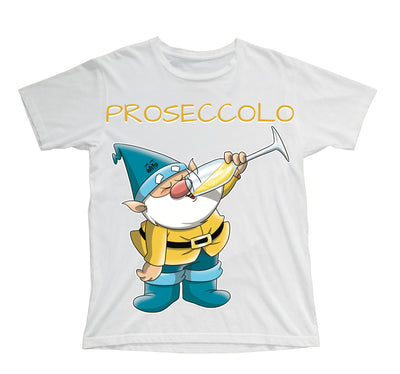 T-shirt Bambino/a PROSECCOLO TWO ( P00084218 ) - Gufetto Brand 