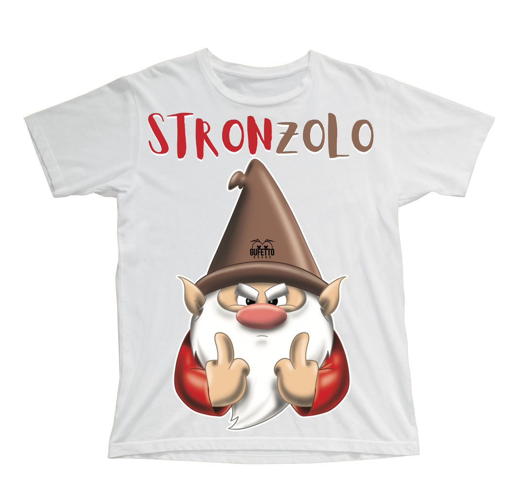 T-shirt Bambino/a STRONZOLO ( S107804689 ) - Gufetto Brand 