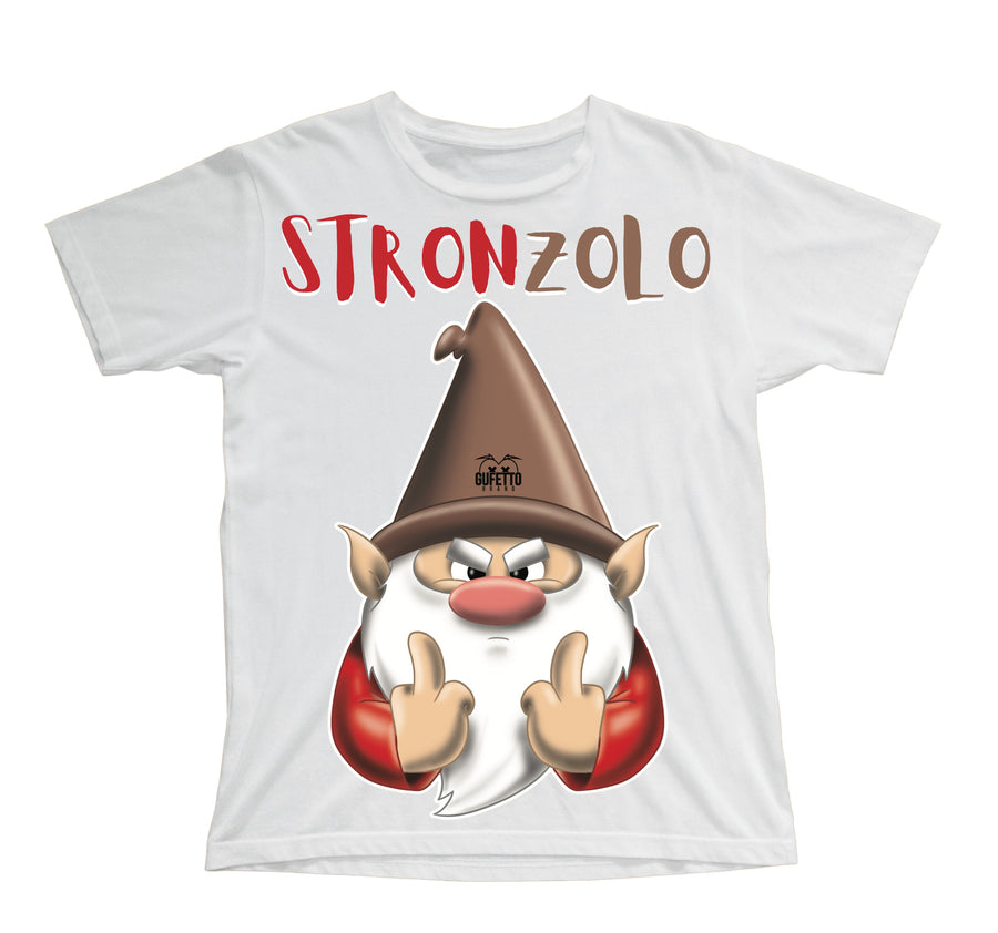 T-shirt Bambino/a STRONZOLO ( S107804689 ) - Gufetto Brand 