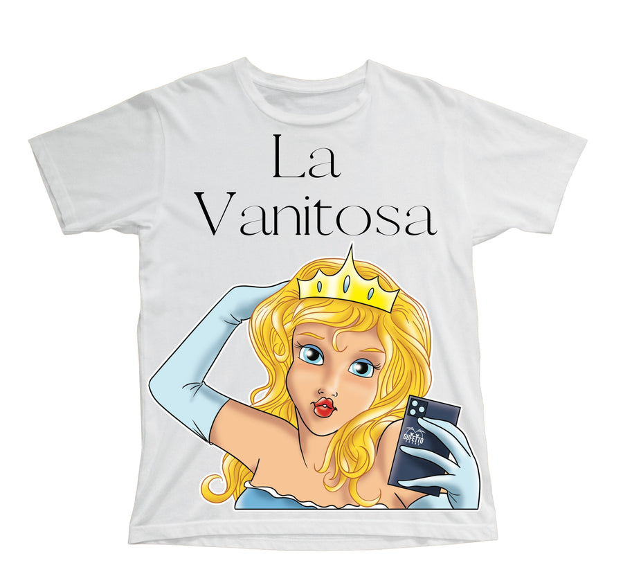 T-shirt Bambino/a Principesse 2.0 LA VANITOSA ( V7756689 ) - Gufetto Brand 