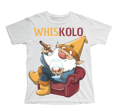 T-shirt Bambino/a Whiskolo ( W71112096 ) - Gufetto Brand 