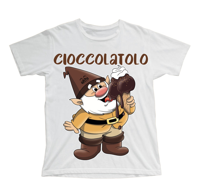 T-shirt Bambino/a Cioccolatolo ( C71120984 ) - Gufetto Brand 