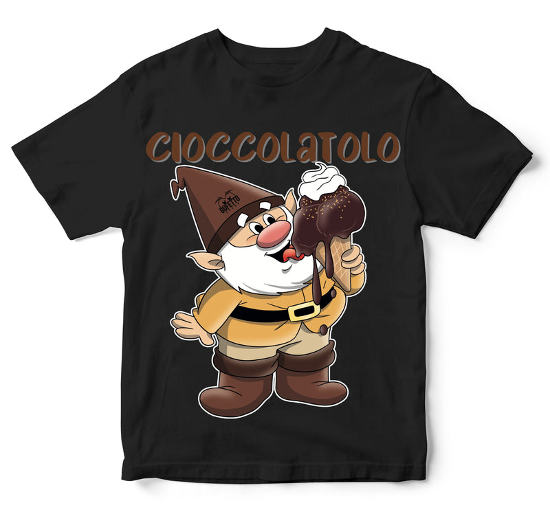 T-shirt Bambino/a Cioccolatolo ( C71120984 ) - Gufetto Brand 
