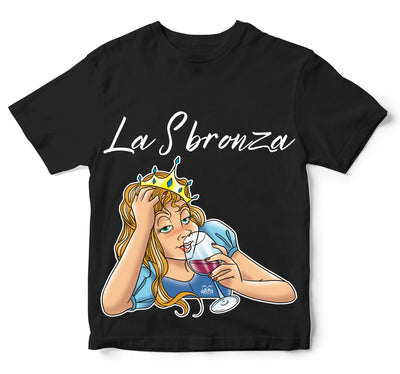 T-shirt Bambino/a Principesse 2.0 La Sbronza ( S00072985 ) - Gufetto Brand 