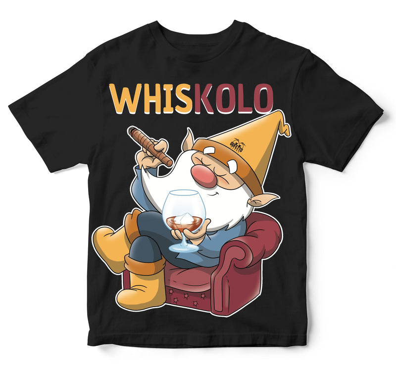 T-shirt Bambino/a Whiskolo ( W71112096 ) - Gufetto Brand 