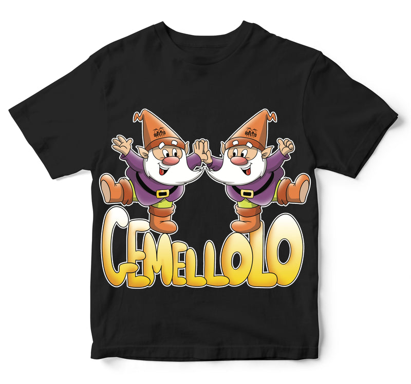 T-shirt Bambino/a Gemellolo( G56783321 ) - Gufetto Brand 
