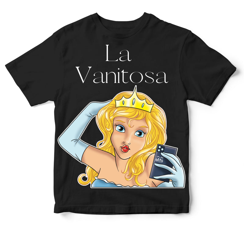 T-shirt Bambino/a Principesse 2.0 LA VANITOSA ( V7756689 ) - Gufetto Brand 