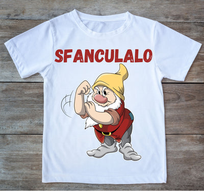 T-shirt Uomo SFANCULALO ( S4422219  ) - Gufetto Brand 