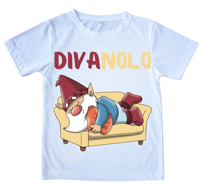T-shirt Uomo DIVANOLO TWO ( D65120976 ) - Gufetto Brand 