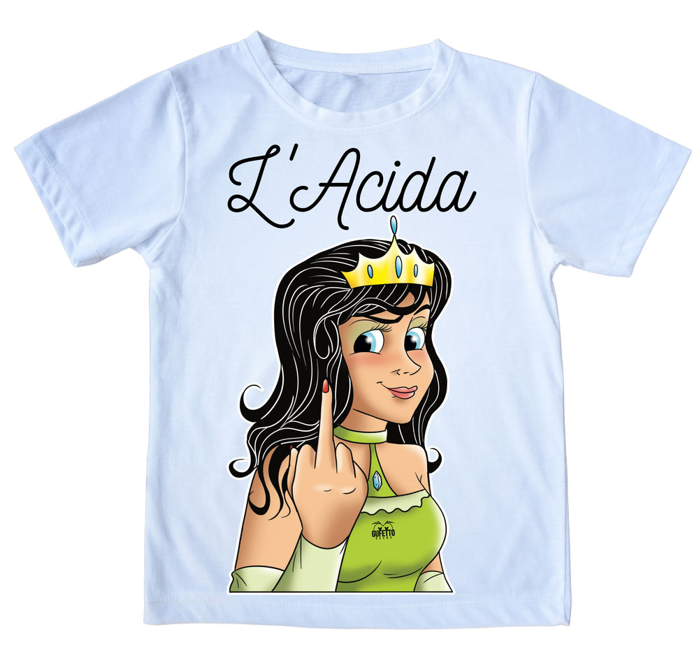 T-shirt Uomo Principesse 2.0 L'ACIDA ( A21907543 ) - Gufetto Brand 
