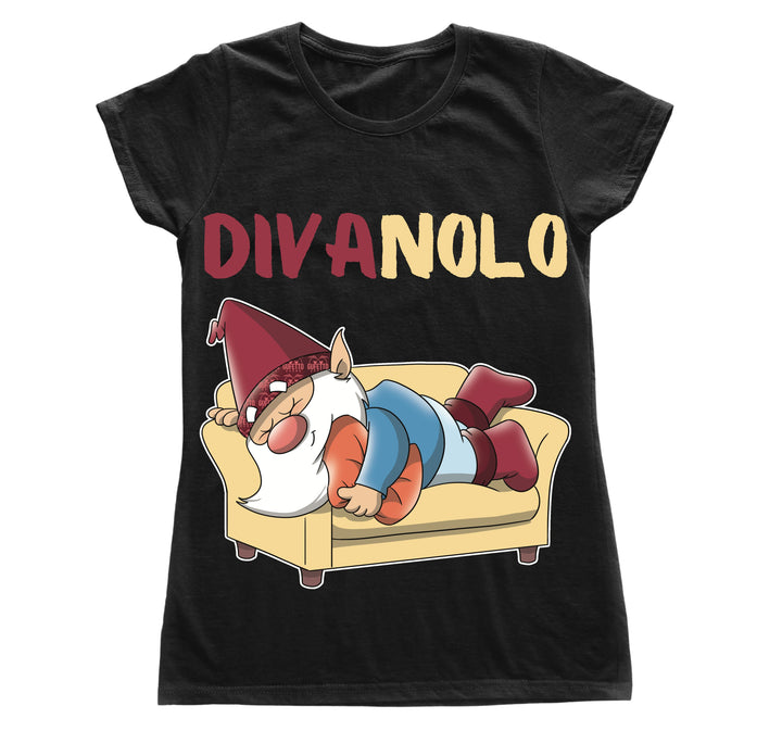 T-shirt Donna DIVANOLO TWO ( D65120976 ) - Gufetto Brand 