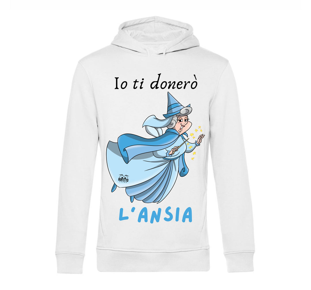 Felpa donna Le Fatine Ignoranti Ansia ( A5709217 ) - Gufetto Brand 