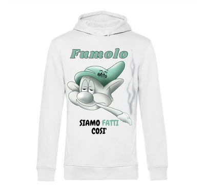 Felpa donna FUMOLO ( F7890432 ) - Gufetto Brand 