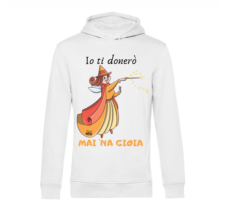 Felpa donna Le Fatine Ignoranti Mai 'na Gioia ( G7190472 ) - Gufetto Brand 