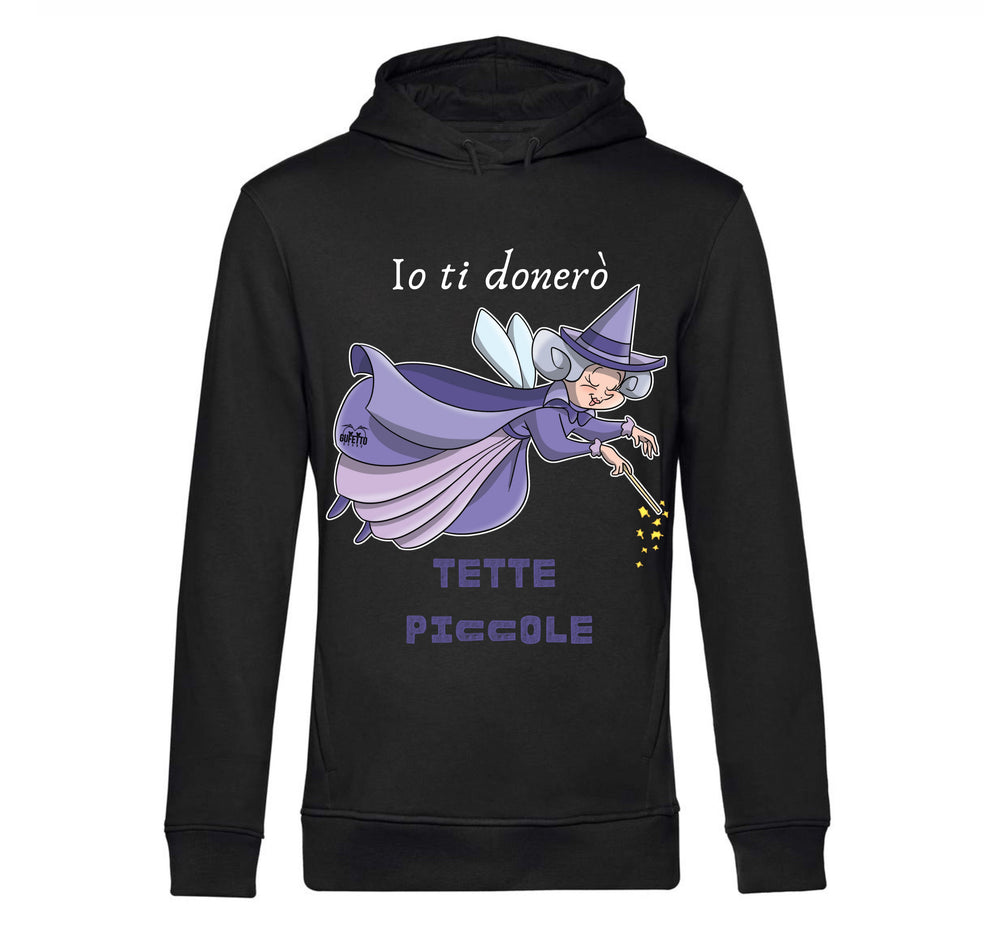 Felpa donna Le Fatine Ignoranti Tette Piccole ( T7893127 ) - Gufetto Brand 