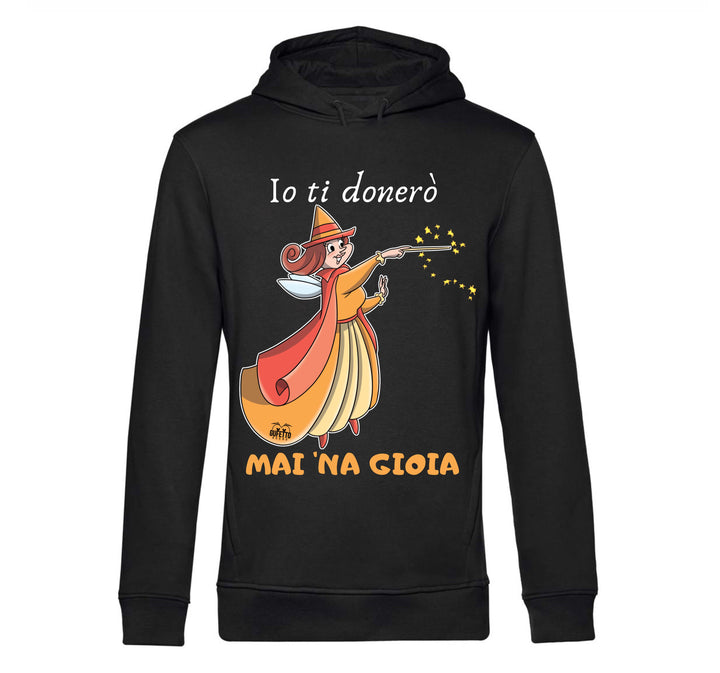 Felpa donna Le Fatine Ignoranti Mai 'na Gioia ( G7190472 ) - Gufetto Brand 