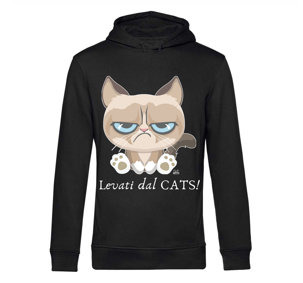 Felpa donna CATS ( C4509823 ) - Gufetto Brand 