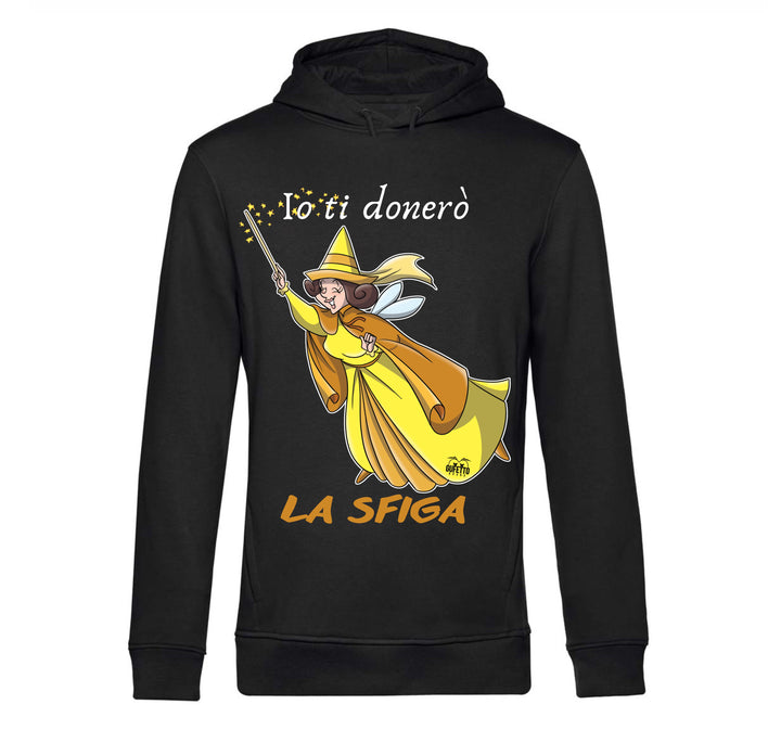 Felpa donna Le Fatine Ignoranti Sfiga ( S6793126 ) - Gufetto Brand 