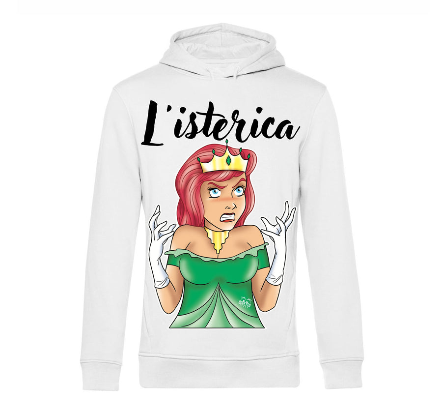 Felpa donna Principesse 2.0 L'isterica ( I51100987 ) - Gufetto Brand 
