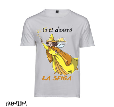T-shirt Donna Le Fatine Ignoranti Sfiga ( S6793126 ) - Gufetto Brand 