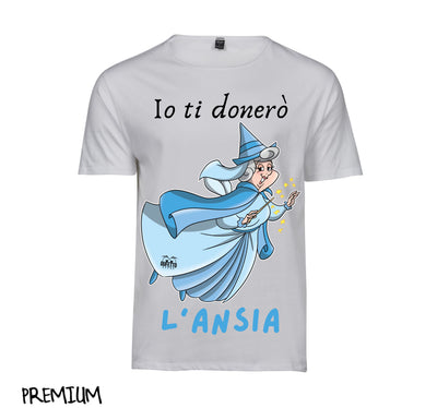 T-shirt Uomo Le Fatine Ignoranti Ansia ( A5709217 ) - Gufetto Brand 