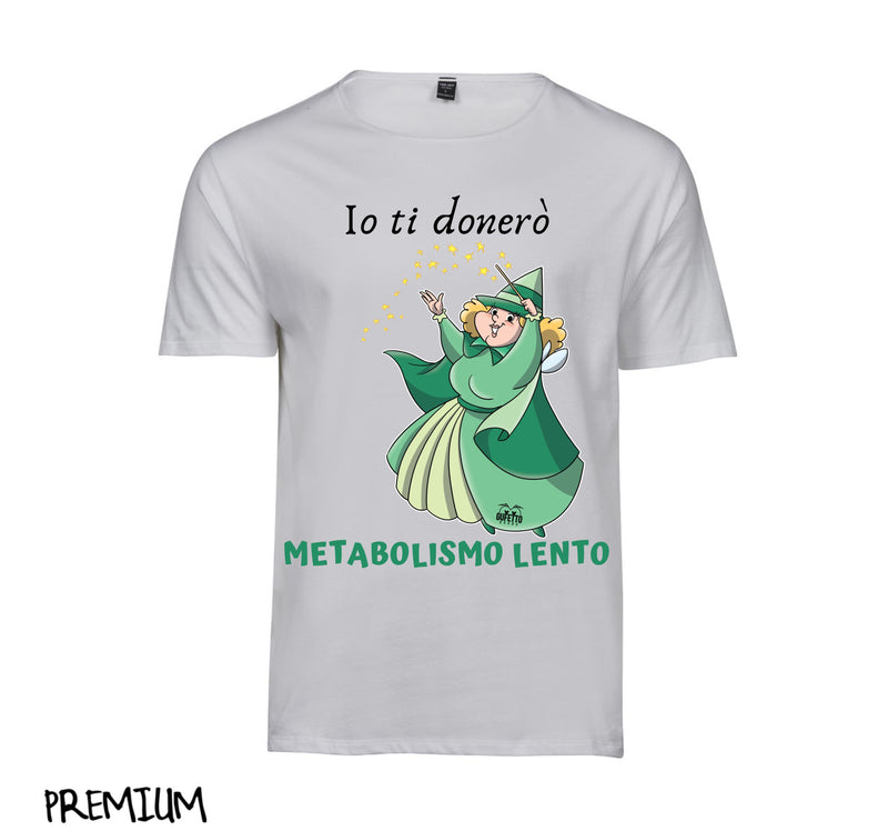 T-shirt Uomo Le Fatine Ignoranti Metabolismo Lento ( M5554298 ) - Gufetto Brand 