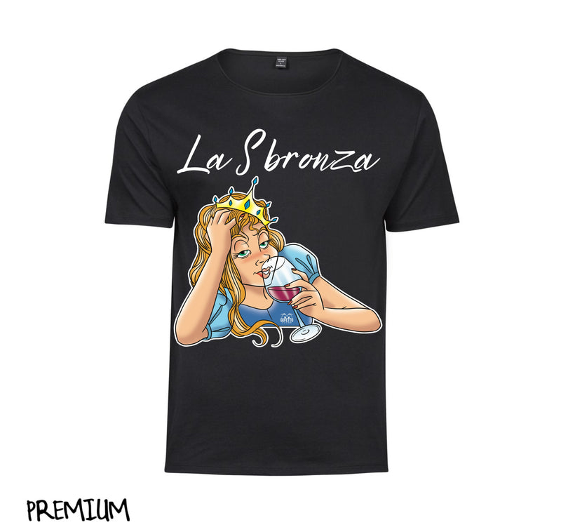 T-shirt Donna Principesse 2.0 La Sbronza ( S00072985 ) - Gufetto Brand 