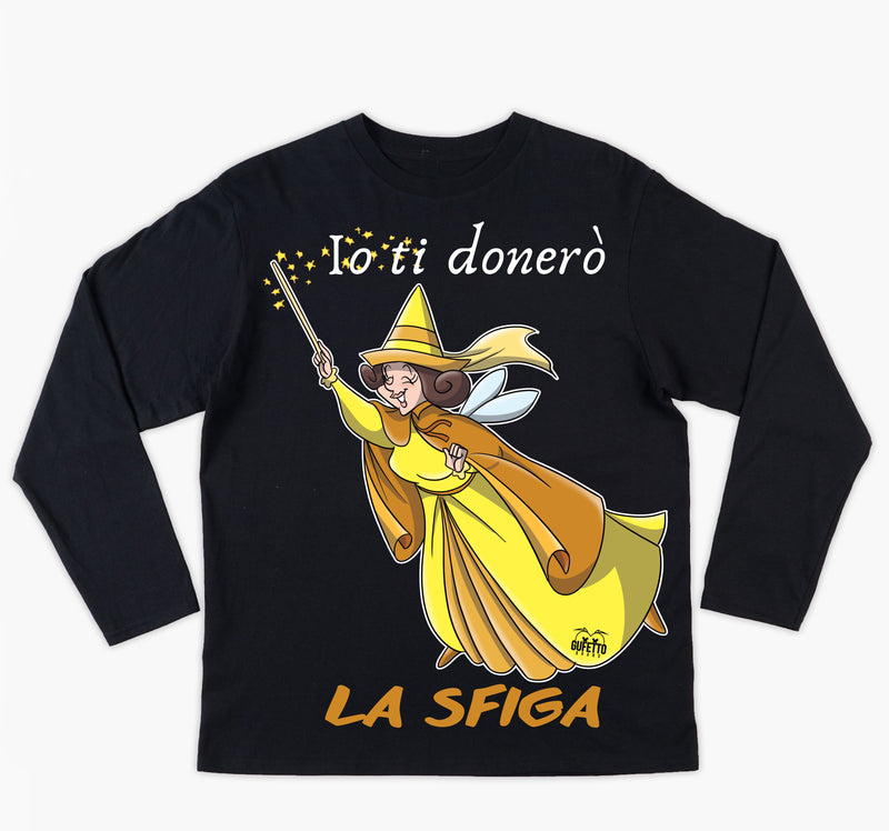 T-shirt Donna Le Fatine Ignoranti Sfiga ( S6793126 ) - Gufetto Brand 