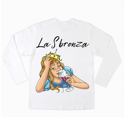T-shirt Donna Principesse 2.0 La Sbronza ( S00072985 ) - Gufetto Brand 