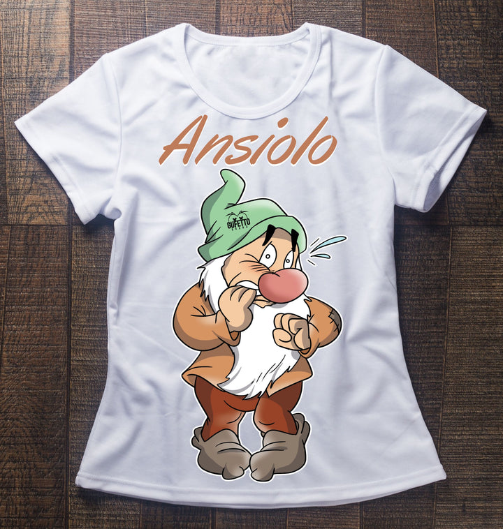 T-shirt Donna ANSIOLO ( A7209174 ) - Gufetto Brand 