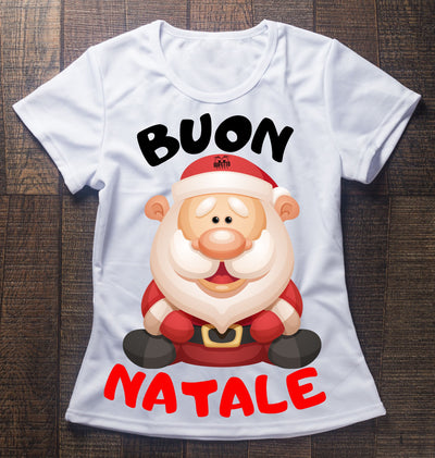 T-shirt Donna BUON NATALE ( B7799908 ) - Gufetto Brand 