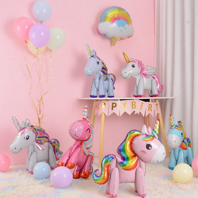 Palloncini Compleanno Unicorn - Gufetto Brand 