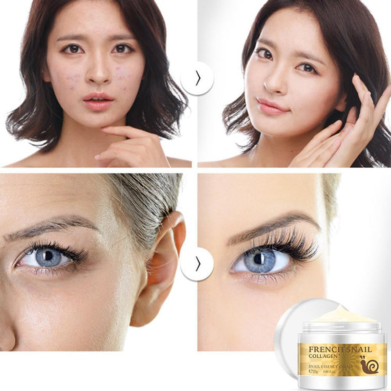 Snail Rejuvenating Face Cream Hyaluronic Acid Moisturizer Anti Aging Collagen Skin Care Health Nourishing Serum - Gufetto Brand 