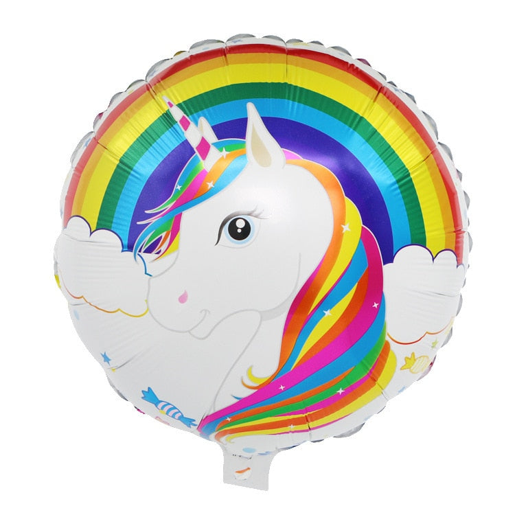 Unicorn Birthday Party Balloons Kids - Gufetto Brand 