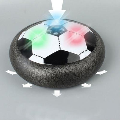 Kids Levitate Suspending Soccer Ball Air Cushion Floating Foam Football with LED Light Gliding Toys Soccer Toys Kids Gifts - Gufetto Brand 