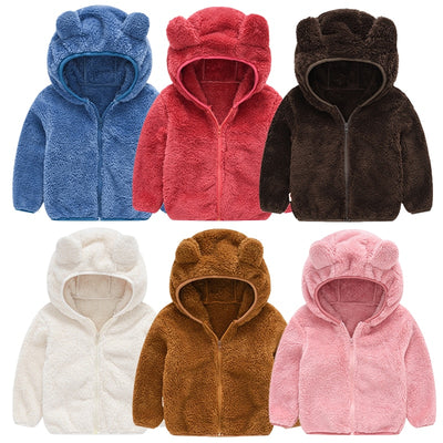 Baby Boys Jacket Autumn Jackets For girls Coat Kids Outerwear Cartoon Bear Coats For baby Clothes Children Hoodies Jacket - Gufetto Brand 