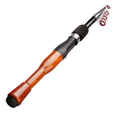 Lure Fishing Rod 1.3m 1.6m 1.8m Carbon Spinning Casting Baitcasting Mini Short Light Travel Lure Rod - Gufetto Brand 