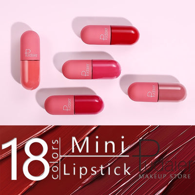 Smalto per labbra portatile completo per trucco Tint Lip Gloss Mini Cosmetic - Gufetto Brand 