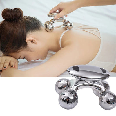 4D Roller Massager Solar Micro Current Massager Face Lifting Tightening Body Slimming Shaping  Anti-cellulite Roller Beauty Care - Gufetto Brand 