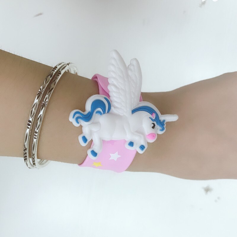 New Unicorn Party Rubber Bangle Bracelet Unicornio Birthday Party Decorations Kids Gifts Baby Shower Boy Girl Event Party Favors - Gufetto Brand 