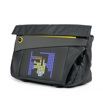 Divoom Sling Bag-V Pixel Art Fashion Design personalizzabile Sport all'aria aperta Impermeabile Borsa a tracolla per uomo e donna - Gufetto Brand 