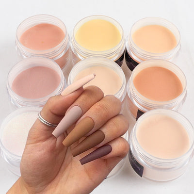 15 g/scatola Polvere acrilica di colore chiaro Scultura per unghie Polvere Manicure fai da te Decorazione Modellazione Design Pigmento Estensione per unghie Polvere - Gufetto Brand 
