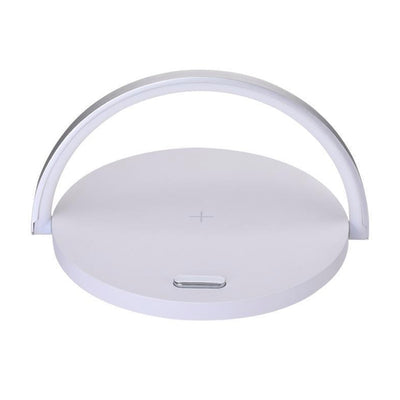 Qi Wireless Charger LED Table Lamp DC5V 10W USB Charging LED Desk Lamp Light Adjustment Table Bedside Lamp With Phone Holder - Gufetto Brand 