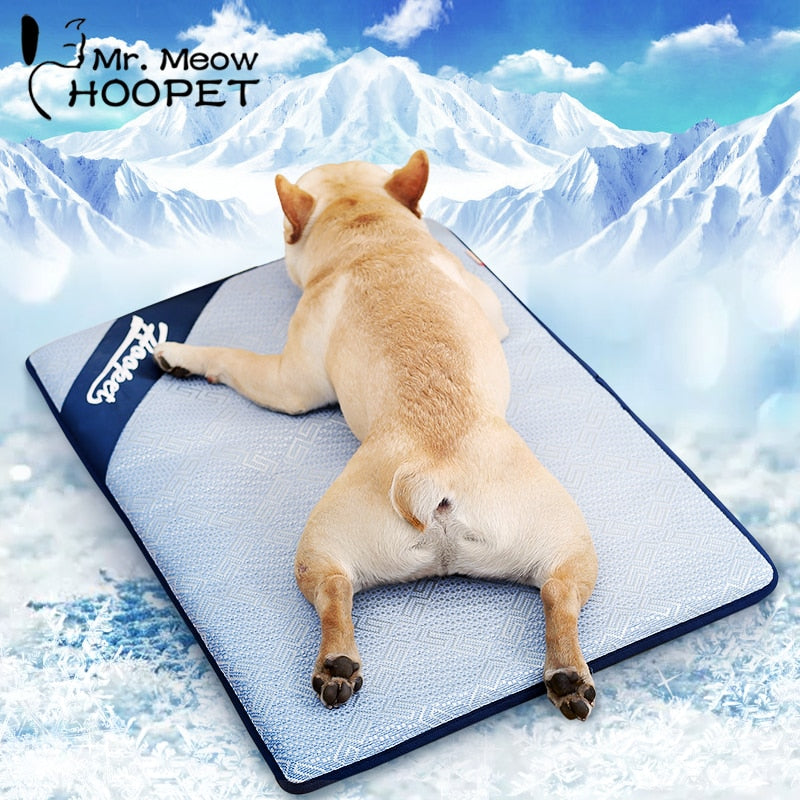 Hoopet Summer Cooling Mats Traspirante Pet Dog Cat Sleeping Mat Materasso autoraffreddante Pad portatile Cuscino di ghiaccio Accessori per animali domestici - Gufetto Brand 